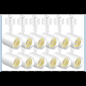 VANoopee 12 Pack 5-Color LED Track Lighting Heads